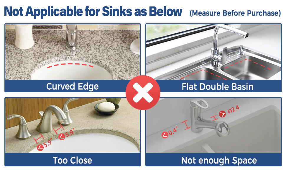 SplashGuard™ Silicone Faucet/Sink Protector(33x12 Cm)