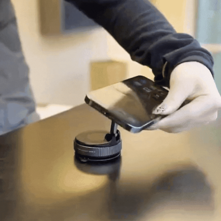 MagNex360™ | 360° Magnetic Vacuum Phone Holder + MagNex Ring Adapter for All Phones