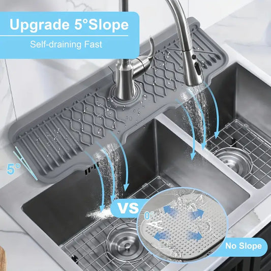 SplashGuard™ Silicone Faucet/Sink Protector(33x12 Cm)